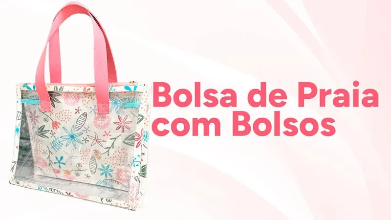 Projeto Bolsa de Praia com Bolsos